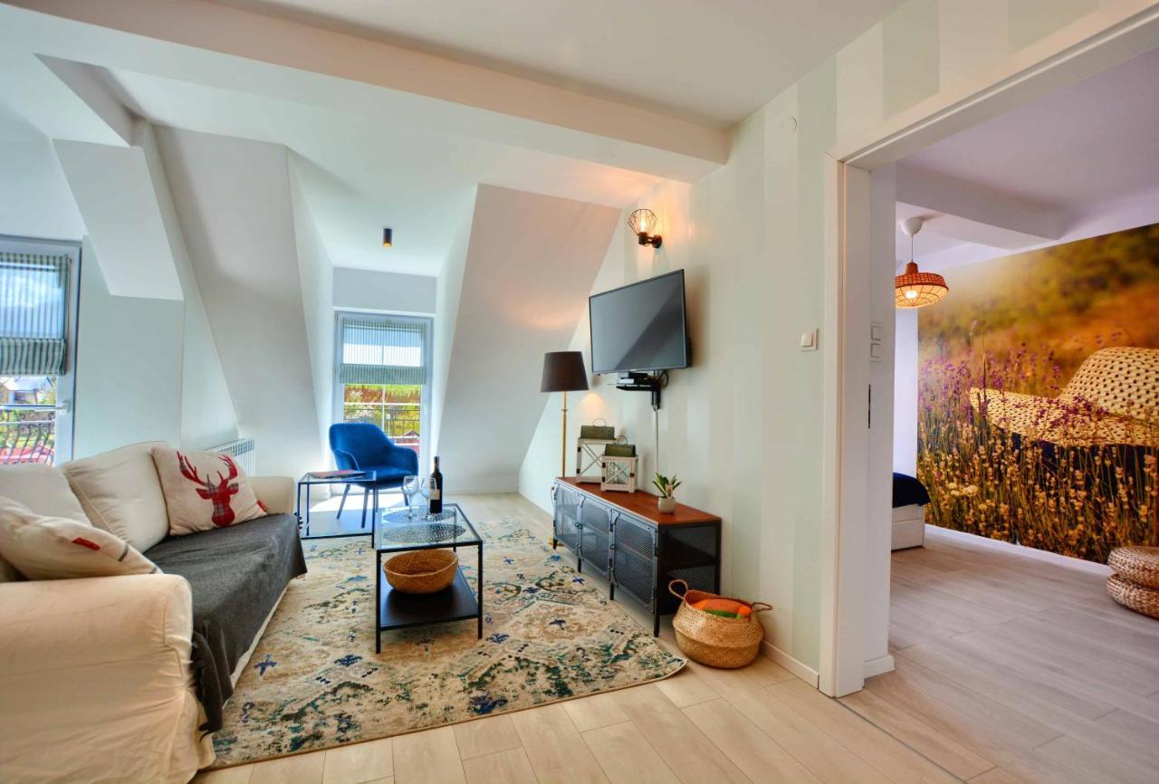 Apartament Beztroski Ustrzyki Dolne Exteriér fotografie